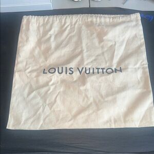 Louis Vuitton Cream Storage Bag